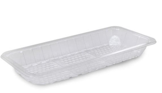 11x5" RPET Tray Clear