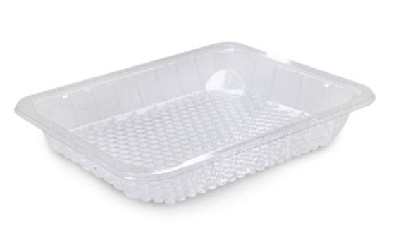 8x7" RPET Tray Clear 540's
