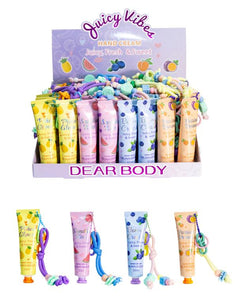 Juicy Vibes Mini Hand Cream 30ml - 4 Assorted Scents
