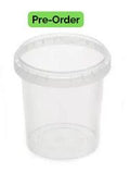 Genfac 870ml Tamper Round Cont