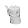 75mm Twist Ties White 1000