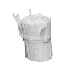 75mm Twist Ties White 1000
