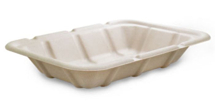 Sugarcane Tray 7x5 deep 400's