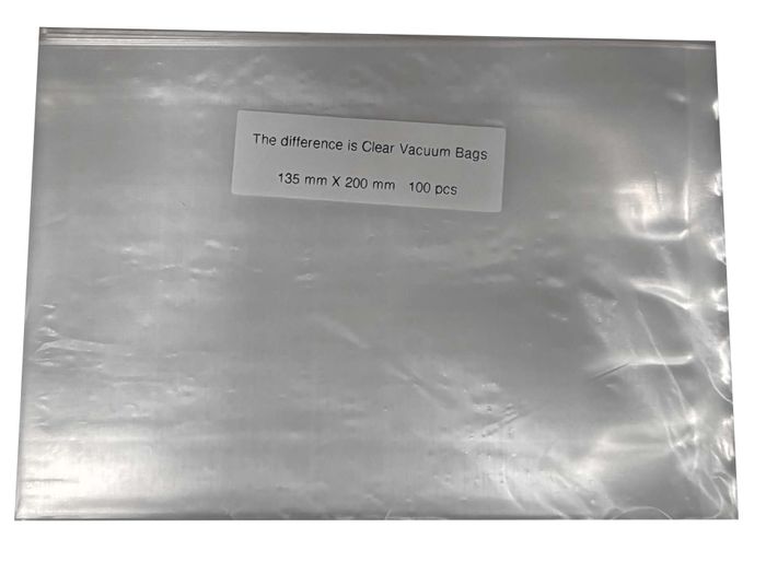 Vacuum Bags 135x200mm 100's/pk