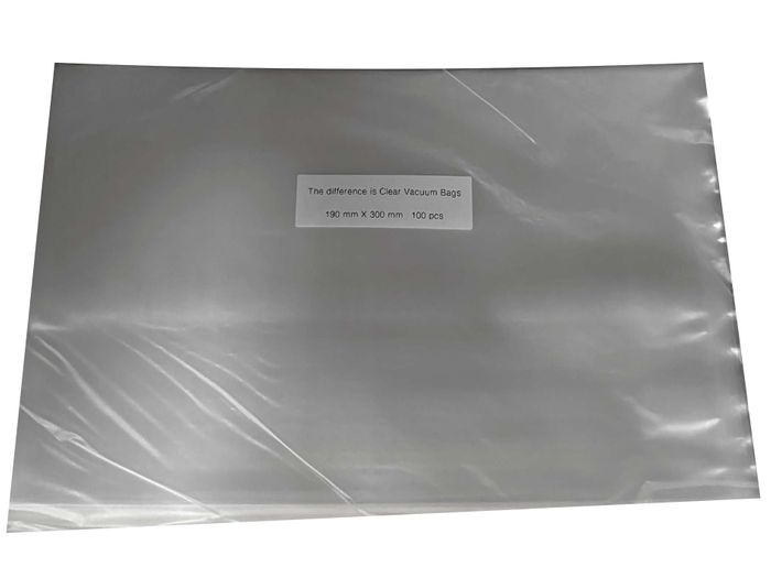 Vacuum Bags 190x300mm 100's/pk