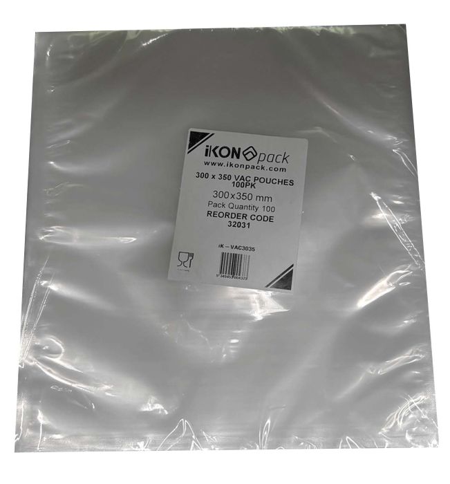 Vacuum Bags 300x350mm 100's/pk