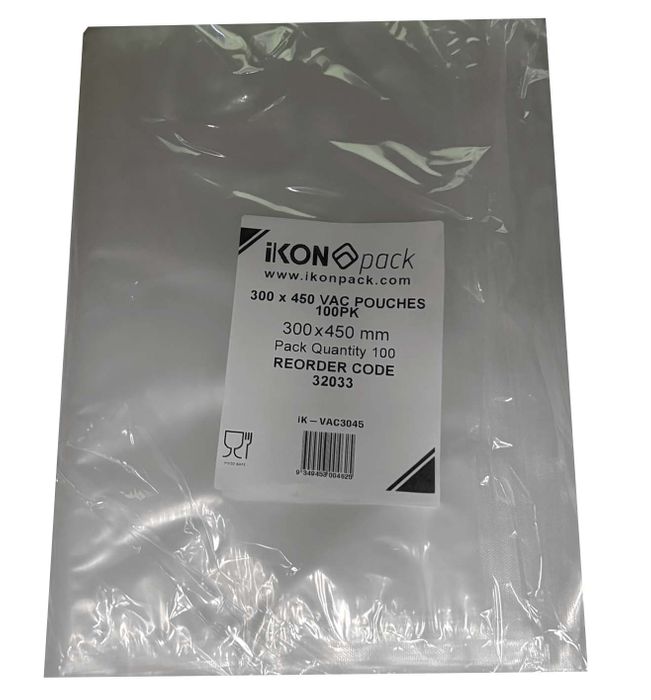 Vacuum Bags 300x450mm 100's/pk