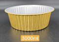 Foil Round Con 3000ml 100pcs