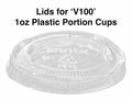Lid for 1oz Portion Cup (100)