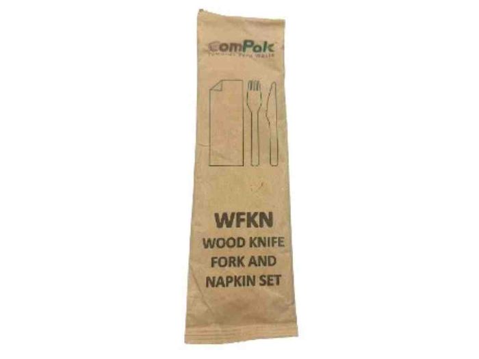 Wooden Cutlery Combo 400pcs