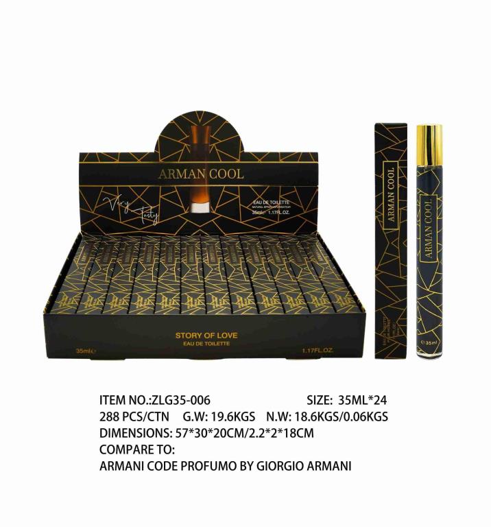 35ML Arman Cool - Smells like Armani Code Profumo by Giorgio Armani