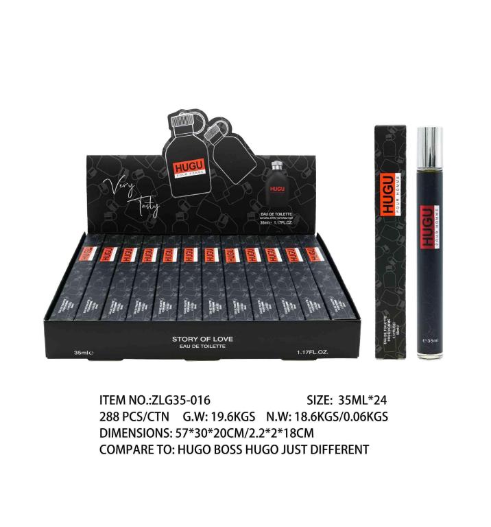 35ML Hugu - Smells Like Hugo Boss Hugo Just Different (ZLG35-016) - wholesale bulk packaging | DPack