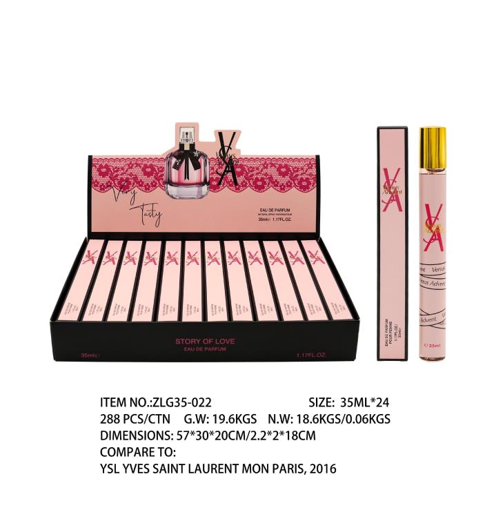 35ML VSA - Smells like YSL Yves Saint Laurent Mon Paris (ZLG35-022) - wholesale bulk packaging | DPack