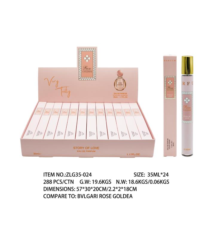 35ML Rose Golden - Smells like Bvlgari Rose Goldea