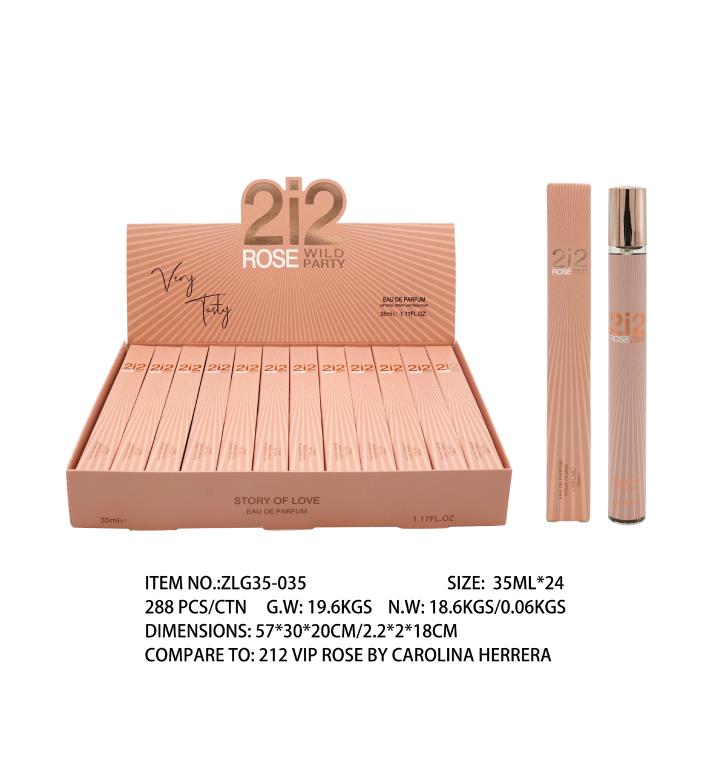 35ML 212 Rose Wild Party - Smells like 212 VIP Rose by Carlina Herrera