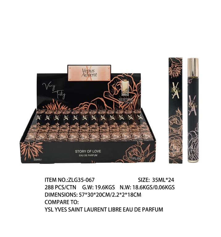 35ML Venus Advent - Smells like YSL Yves Saint Laurent Libre Eau De Parfum (ZLG35-067) - wholesale bulk packaging | DPack