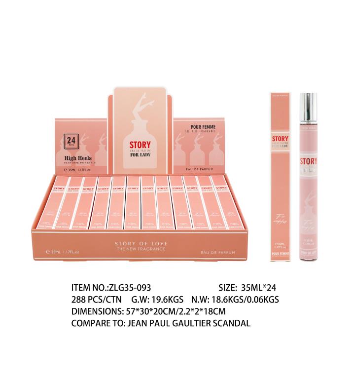 35ML Story For  Lady - Smells like Jean Paul Gaultier Scandal (ZLG35-093) - wholesale bulk packaging | DPack