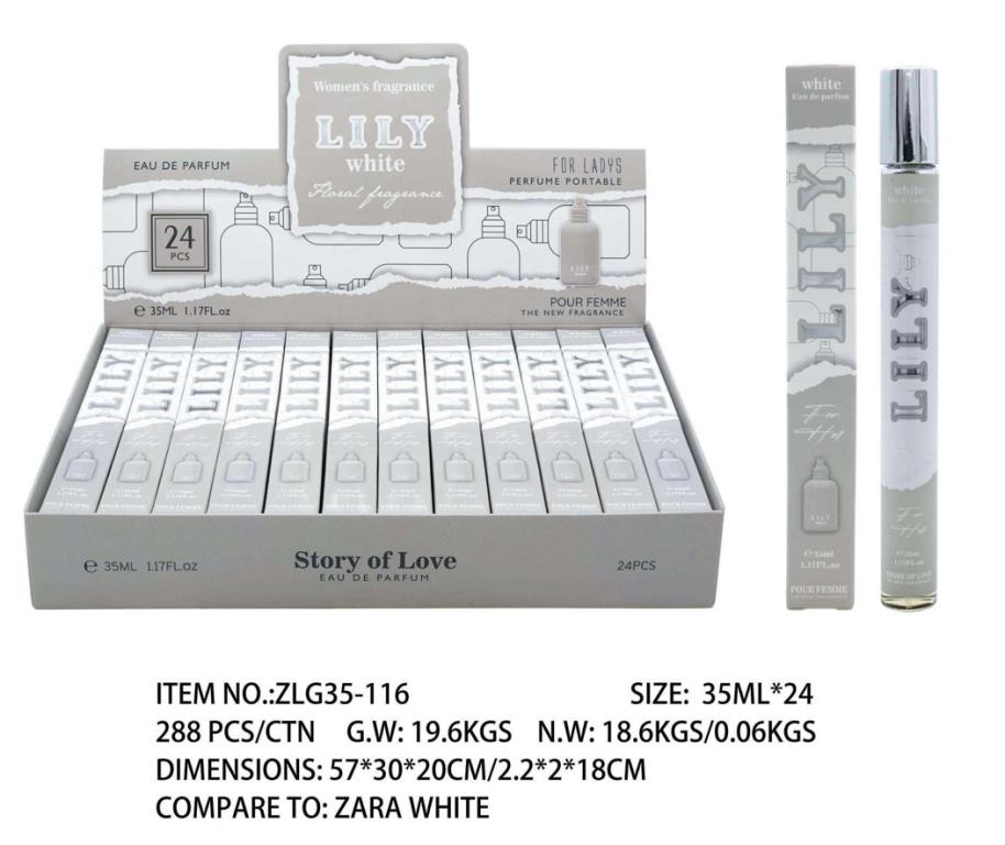 35ML Lily White - Smells like Zara White