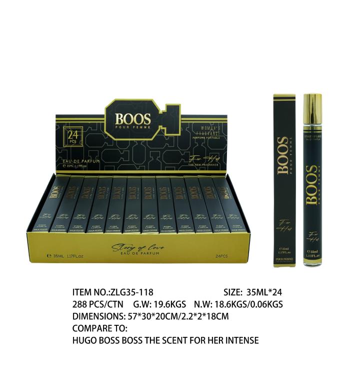 35ML Boos Pour Femme - Smells like Hugo Boss the Scent for Her Intense (ZLG35-118) - wholesale bulk packaging | DPack