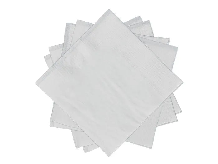 Cocktail Napkin 2 Ply White 2k