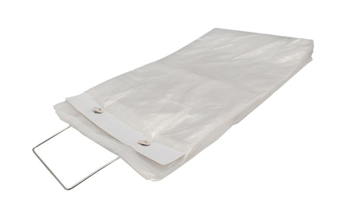 LDPE Wicketed Bread Bags - 255mm, 2000 per Carton