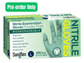 Green Nitrile Glove Large 100