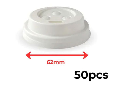 Coffee Lid 4oz White 50pcs