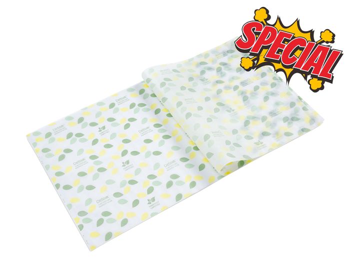 Detpak Waxed Leaf Wrap 5000