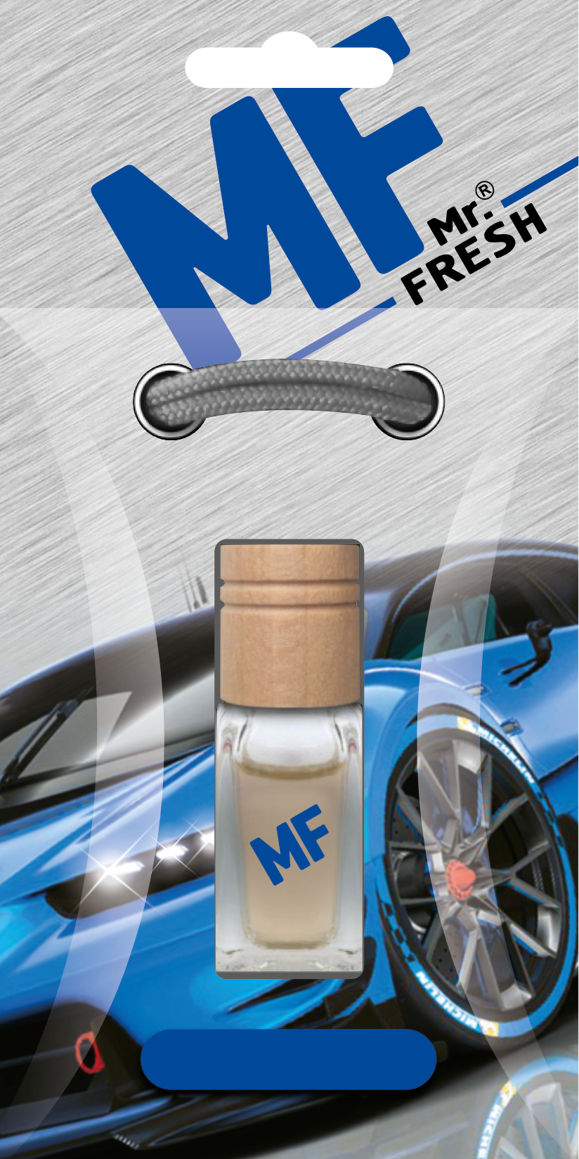 New Car Car Air Freshener - Wood & Glass Bottle | Mr. Fresh