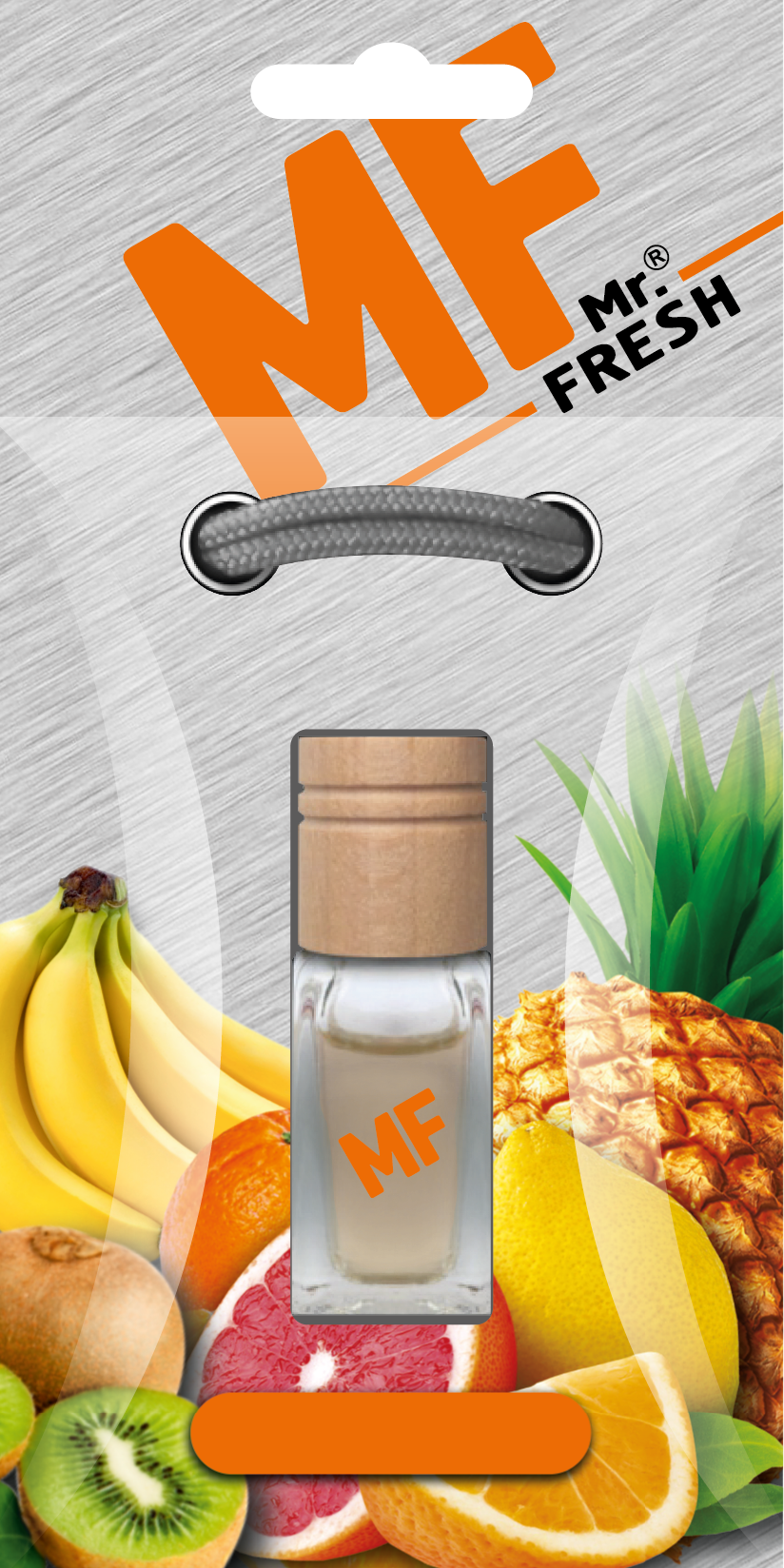 Tutti Frutti Car Air Freshener - Wood & Glass Bottle | Mr. Fresh